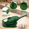 Esshogo 2 in 1 Dumpling Maker, Manual Dumpling Skin Maker, Green