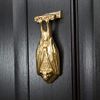 Polished Brass Bat Door Knocker