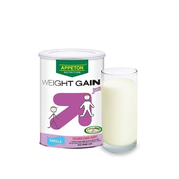 APPETON Weight Gain Junior Vanilla With L-ProteMAX 450g Fast Shipping