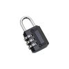 HMF 3506-02 Combination Padlock 3 Digit 5 x 3 x 1 cm Black