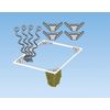 Arrow Shed AK600 Earth Anchor Kit, Steel-stainless