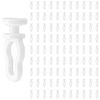 100 Pieces Plastic Curtain Track Rollers – Smooth and Durable Sliding Curtain Pulleys