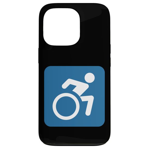Wheelchair Symbol Case for iPhone 13 Pro