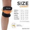 Cho-Pat Small Black Dual Action Knee Strap