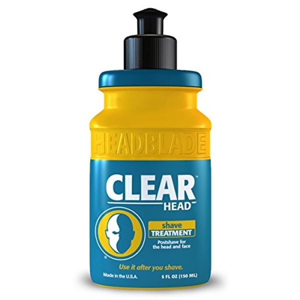 HeadBlade ClearHead Men's Refreshing Post Shaving Aftershave Lotion Help prevent Ingrown Hair & Irritation - 5oz