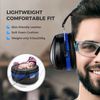 CGZZ Safety Earmuffs, Blue+Black, One Size