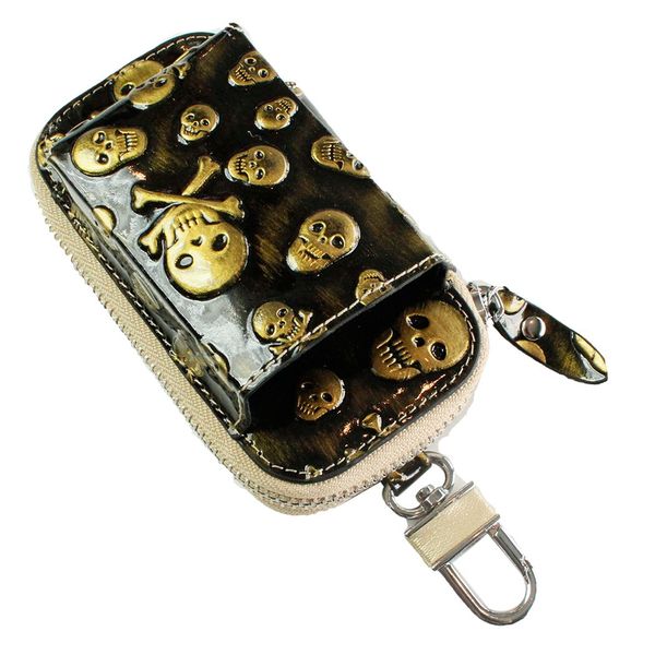 [Awesome/O Thumb] Heated Cigarette Case Tobacco Holder with aikosuke-su Skull Series Gold IQT – SKL03