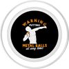 Warning Shot Put Design PopSockets PopGrip for MagSafe
