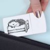 'Cute Hedgehog Sleeping' Pill Box with Tablet Splitter (PI00034060)