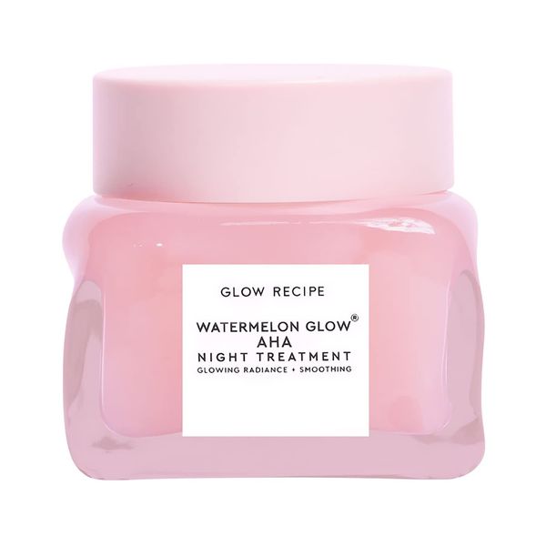 Glow Recipe Watermelon Glow Sleeping Mask - Exfoliating, Anti-Aging + Brightening Overnight Face Mask with AHA, Hyaluronic Acid + Pumpkin Seed Extract for Sensitive Skin - Hydrating Mask (80ml/2.7oz)