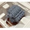 Resin Chevy LS3 engine for scale model cars, 1/24 1/25