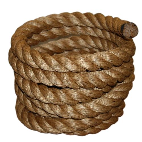 Maykoosh Southwestern Sensibilities 1-1/2" X 50 Feet Pure Manila Material Rope,Contains Oil, Landscaping Projects, Working Load 1620 lbs