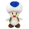 Sanei Super Mario All Star Collection AC31 Blue Toad 8" Plush