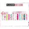 NAILDOKI Nail Stickers for Toe Nails, New, 6 Types, Non-Damaging Toenail Stickers, Nail Wraps, Nail Accessories, Nail Gel Stickers, Women’s, Cute, Popular, Stylish, Advanced