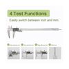 All-Metal Digital Caliper 0-12"Measuring Tool, Micrometer Caliper with Auto-O...