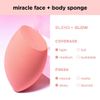 Real Techniques Miracle Face and Body Complexion Sponge for make-up or self tanning (packaging and colour may vary)