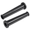 sourcing map Cord Boot Protector Cable Sleeve Hose Rubber 75mm Length Black 5 Pcs