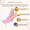 Sun&Sia ZENC10 Spa Socks, Cotton, Pink, One Size