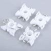 10pcs White Front Window Regulator Sliding Pivot Clips Car buckle Replacement for E36 E32 E34 325i 525i 535i Roller