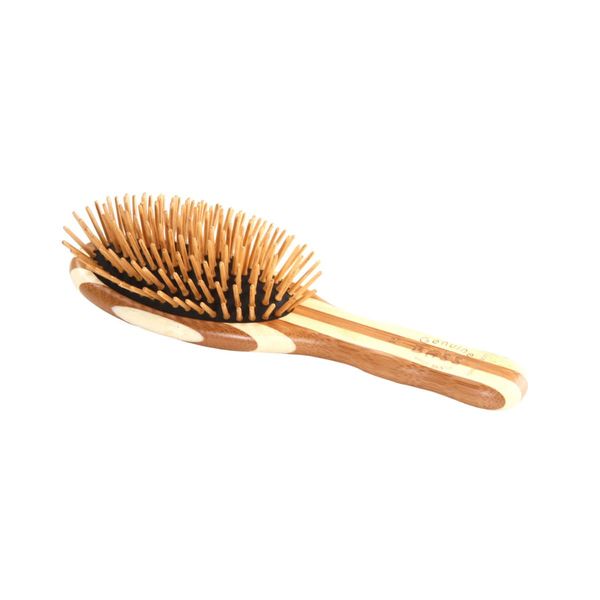 HAIR DOC Small Oval Bamboo Brush ch 1 1 1 EA Assorted
