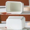 TAMUME Rectangular Ceramic Baking Dish – Oven, Microwave & Air Fryer Safe, Non-Slip Unglazed Bottom