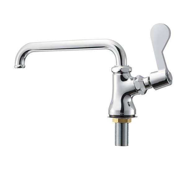 SANEI A5310-13 Kitchen Faucet, Lever Handle, 90° Opening/Closing, For Both Inland and Cold Areas