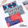 Fashband Wide Headband Vintage Printed Elastic Head Wraps Yoga Headscarf for Women and Girls(Pack of 3)