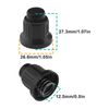 LT Easiyl 4pcs AAA Igniter Button Cap Battery Push Button Igniter Cap AAA Pulse Electronic Igniter Push Button Switch Cap for Gas Fire Pit BBQ Grill Barbecue Spark Generator