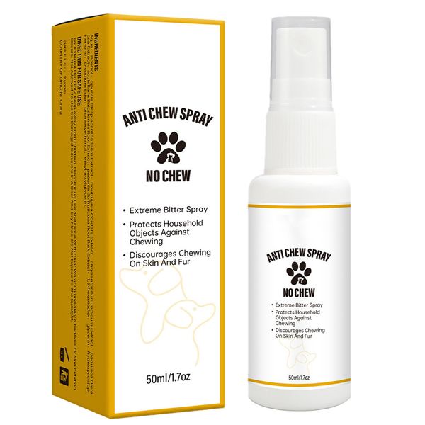 Pet Anti Chew Spray Stops Biting Chewing Bitter Stop Chewing Paws Bitter Spray