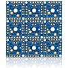 Treedix 9pcs Key Switch Pitch Conversion Board Brown Mechanical Key Switch with Key Cap DIY Replacement