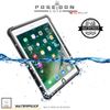 TECHGEAR Poseidon Case: Slim Rugged Armour Waterproof Case for iPad 9.7" with Built-in Screen Protector + Stand & Neck Strap