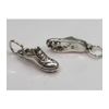 Running Track shoe sterling silver charm .925 x 1 Runner charms