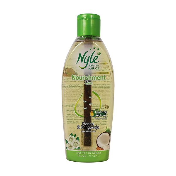 200ml Nyle Herbal Hair Fall Control Oil Nourishment Henna And Bhringraj