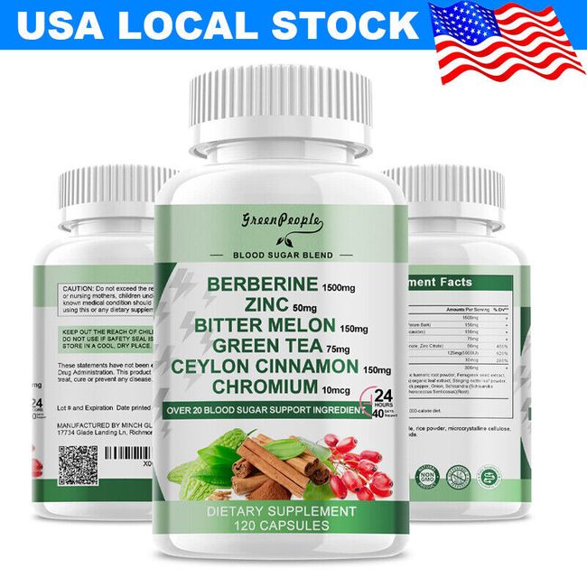 Berberine Supplement 1500mg per Serving - High Absorption Heart Health Support