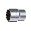 TONE Socket (12 Angles) HP3D-16 Insertion Angle 0.3 inch (9.5 mm) (3/8 inch), Double Side Width 0.6 inch (16 mm)