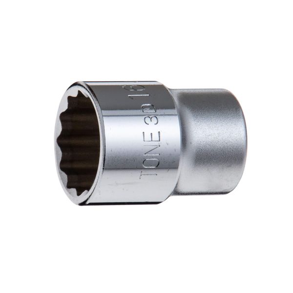 TONE Socket (12 Angles) HP3D-16 Insertion Angle 0.3 inch (9.5 mm) (3/8 inch), Double Side Width 0.6 inch (16 mm)