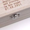 ukgiftstoreonline Baptism Keepsake Wooden Memory Box Gift