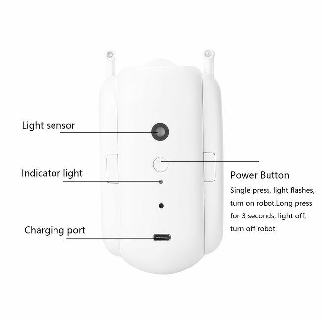 Tu-ya BT Curtain Motor Electric Curtain Robot Automatic Opener No Wiring  Support APP/Voice Remote