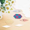 200PCS Quilting Templates - Patchwork, Piecing, Hexagon & Paper Quilting Accessories
