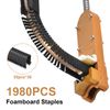 Foamboard Stapler Kit with Foamboard Floor Radiant Heating System Instal