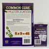 4pc Math FLASH CARDS Multiplication & Division Workbooks 3rd Grade Homeschool