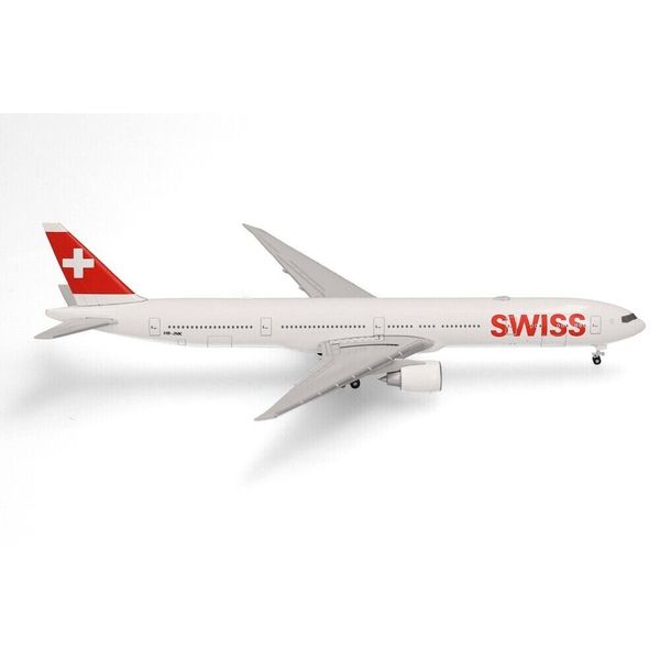 New! Herpa 529136-003 Swiss International Boeing 777-300ER -1:500 diecast model