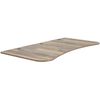 VIVO Reclaimed Wood 63" x 32" Table Top for Adjustable Standing Desk Frames
