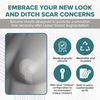 EpiDerm Areopexy Silicone Scar Sheets - Reusable, Washable & Customizable - “Lollipop” Shape Ideal for Lejour Breast Augmentation - Premium-Grade Silicone for Optimal Scar Management – Clear, 5 Pairs