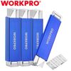 WORKPRO 12PCS Box Cutter Retractable Utility Knife Box Cutter Opener Razor Blade