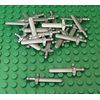 Lego 24 Flat Silver Sword,Shortsword Elaborate Hilt / Castle Mini Figures Weapon