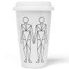 JUNIWORDS To-Go Mug with Lid Origami Zodiac Sign Gemini