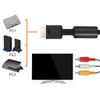 RCA Audio Video AV TV Cable Lead Wire Composite, Compatible with Sony PS1 | PS2 | PS3