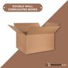 10 Double Wall Boxes 20x20x8