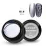 8ml / Bottle Nail polish, Nail Painted Gel Metallic Nail Art UV Varnish Lacquer (silver)